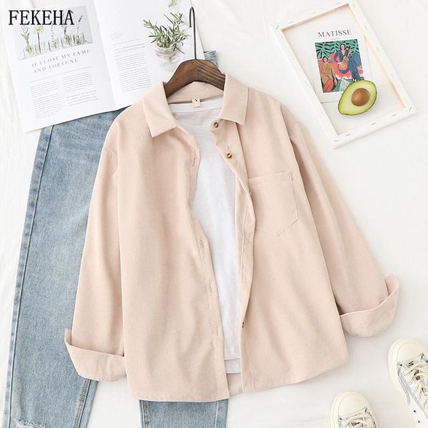 corduroy shirts womens and blouses long sleeve spring ladies solid loose boyfriend style shirt1, White
corduroy shirts womens and blouses long sleeve spring ladies solid loose boyfriend style shirt1, White