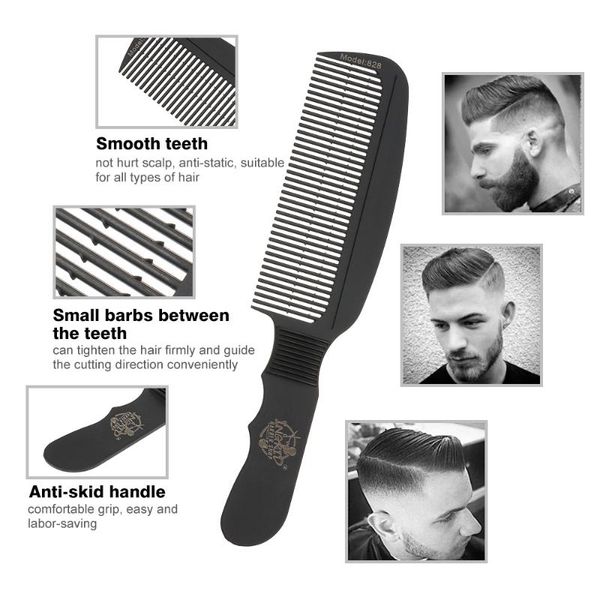 professional hairdressing combs hairbrush oil head comb brush portable men styling tools, Silver
professional hairdressing combs hairbrush oil head comb brush portable men styling tools, Silver