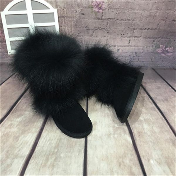 new arrival 2020 non-slip fur woman winter snow boots women's shoes geniune leather natural women's snow boots, Black
new arrival 2020 non-slip fur woman winter snow boots women's shoes geniune leather natural women's snow boots, Black
