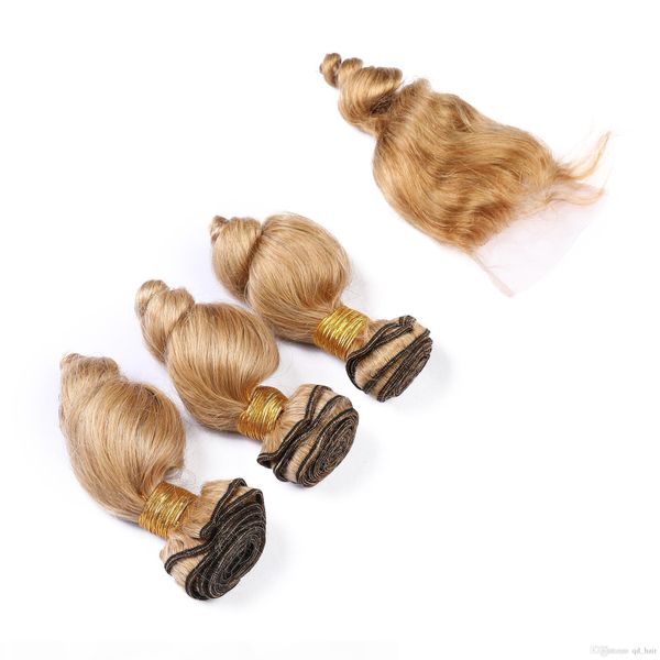 blonde brazilian hair with closure 4" * 4" blonde 3 bundles loose wave blonde human virgin hair bundles #27 color, Black;brown
blonde brazilian hair with closure 4" * 4" blonde 3 bundles loose wave blonde human virgin hair bundles #27 color, Black;brown