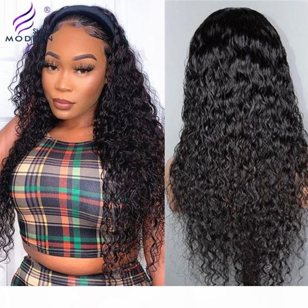 modern show brazilian water wave wig t part hd transparent lace front human human hair wigs for women pre plucked remy 150%, Black;brown
modern show brazilian water wave wig t part hd transparent lace front human human hair wigs for women pre plucked remy 150%, Black;brown