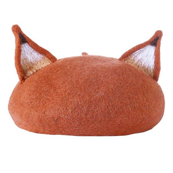 женщины девушки ретро берет cap симпатичные 3d cat остроконечные уши поддельный войлок painter hat, Blue;gray
женщины девушки ретро берет cap симпатичные 3d cat остроконечные уши поддельный войлок painter hat, Blue;gray