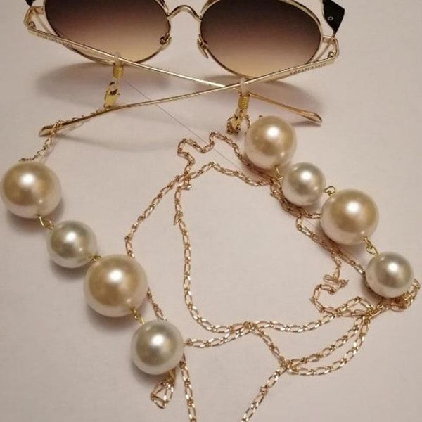 luxury gold color big pearl hand chain sunglasses chain fashion slip glasses chain mask holder accessories h bbyynt
luxury gold color big pearl hand chain sunglasses chain fashion slip glasses chain mask holder accessories h bbyynt