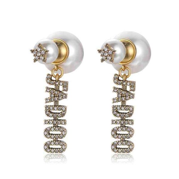 pearl earrings female long round face thin, Silver 
pearl earrings female long round face thin, Silver