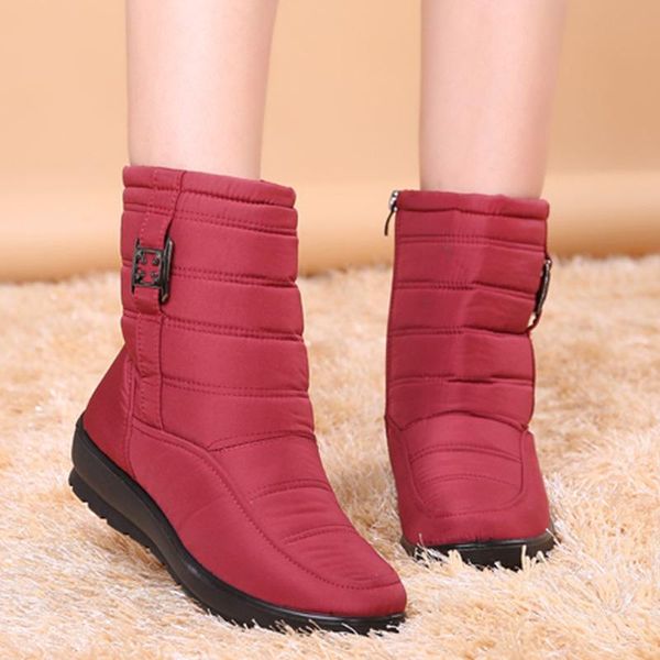 boots women thick plush warm ankle female winter waterproof snow booties shoes botas mujer, Black
boots women thick plush warm ankle female winter waterproof snow booties shoes botas mujer, Black