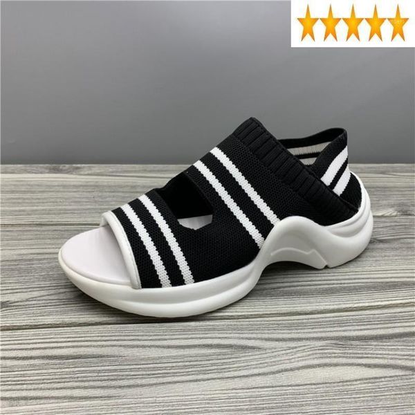 slip designer women stretch striped on loafers open toe summer outside joggers female thick platform sandals shoes1, Black
slip designer women stretch striped on loafers open toe summer outside joggers female thick platform sandals shoes1, Black