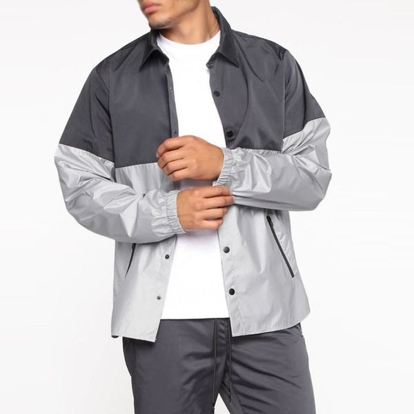 thin jacket men's outdoor sportswear color matching casual quick drying ing, Black;brown
thin jacket men's outdoor sportswear color matching casual quick drying ing, Black;brown