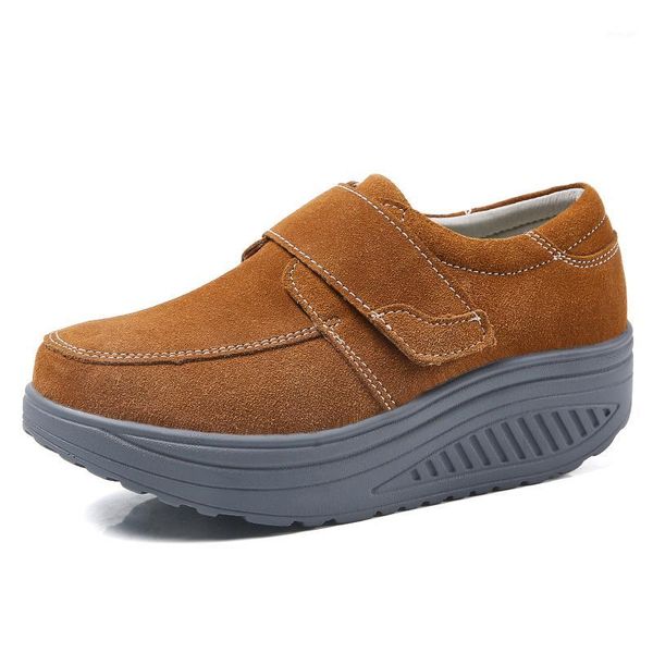 swing shoes women cow suede leather women's loafers height increasing sneakers wedges pumps lightweight plus large size 35-451, Black
swing shoes women cow suede leather women's loafers height increasing sneakers wedges pumps lightweight plus large size 35-451, Black