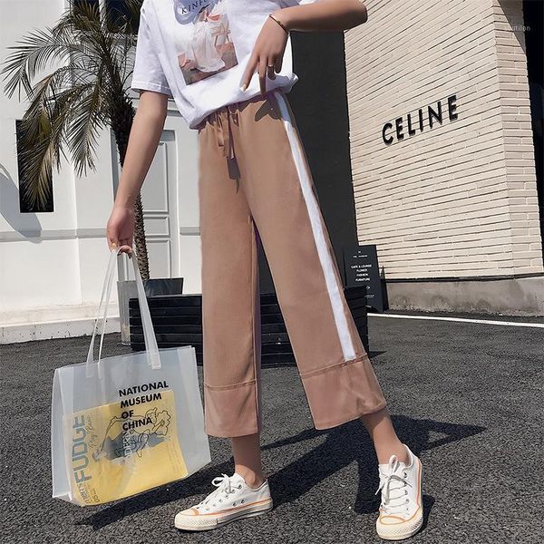 women's pants & capris spring autumn women high waist pant casual oversized trouser loose wide leg wild solid color straight lady1, Black;white
women's pants & capris spring autumn women high waist pant casual oversized trouser loose wide leg wild solid color straight lady1, Black;white