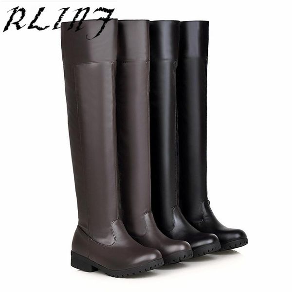 rlinf size 34-48 winter knee boots knight boots over the knee large size 40-48 yards, Black
rlinf size 34-48 winter knee boots knight boots over the knee large size 40-48 yards, Black