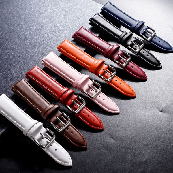 genuine leather watchband soft material watch band wrist strap 12 14 16 18 20 21 22mm with silver color stainless steel buckle
genuine leather watchband soft material watch band wrist strap 12 14 16 18 20 21 22mm with silver color stainless steel buckle