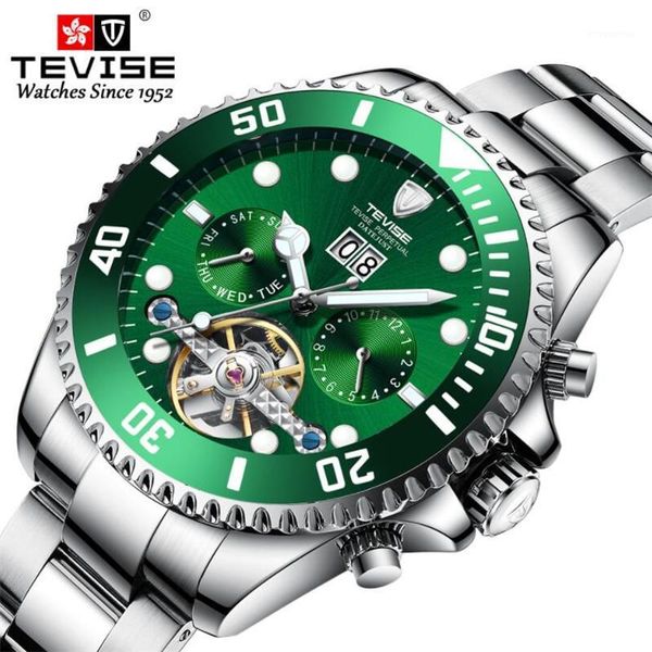 new mens fashion mechanical tourbillon watch waterproof stainless steel men skeleton automatic display clock montre homme1, Slivery;brown
new mens fashion mechanical tourbillon watch waterproof stainless steel men skeleton automatic display clock montre homme1, Slivery;brown