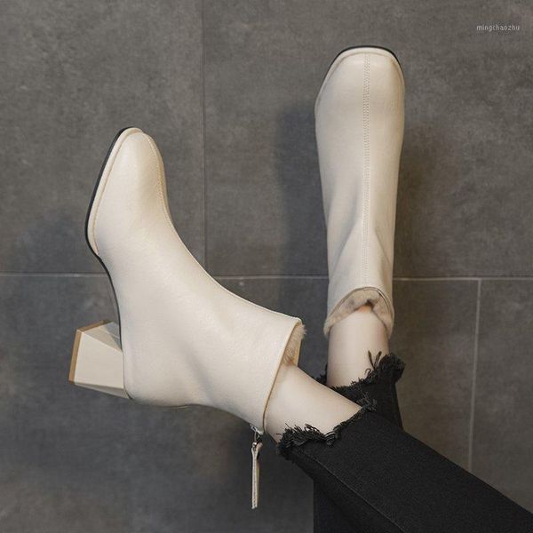 boots ankle high heels women shoes plush thick heel winter warm short black beige femmes chaussures1
boots ankle high heels women shoes plush thick heel winter warm short black beige femmes chaussures1
