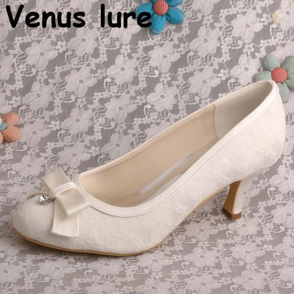 closed toe wedding lace shoes for bride mid heel no tie shoe laces ivory prom pumps1, Black
closed toe wedding lace shoes for bride mid heel no tie shoe laces ivory prom pumps1, Black