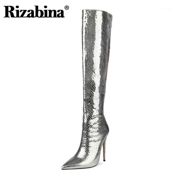 boots rizabina women shoes over the knee zipper pointed toe thin high heels solid color ladies footwear winter size 34-451, Black
boots rizabina women shoes over the knee zipper pointed toe thin high heels solid color ladies footwear winter size 34-451, Black