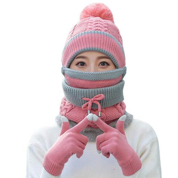 4pcs womens winter scarf set super warm thickend knitted hat scarf face cover gloves outdoor -wt, Blue;gray
4pcs womens winter scarf set super warm thickend knitted hat scarf face cover gloves outdoor -wt, Blue;gray