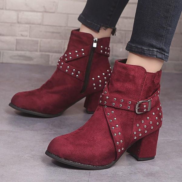 winter women boots ankle cross tie rivet flock buckle pointed toe zip solid rubber sole fashion casual shoes female shoes ladies, Black
winter women boots ankle cross tie rivet flock buckle pointed toe zip solid rubber sole fashion casual shoes female shoes ladies, Black