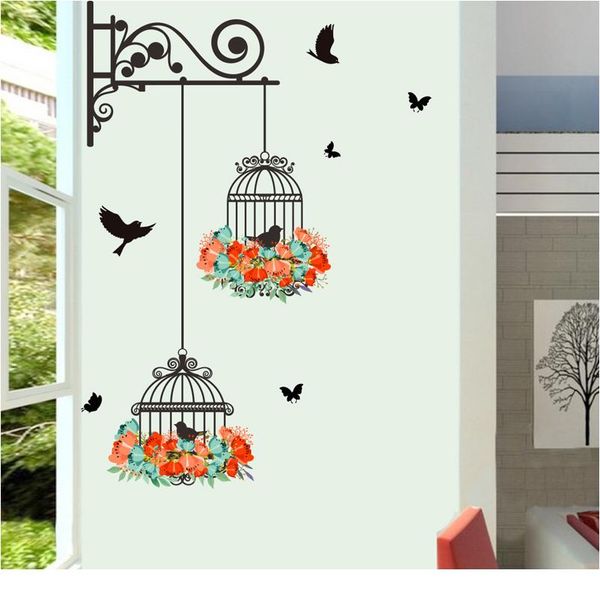 colorful flower birdcage flying birds wall sticker creative home decor living room decals wallpaper bedroom nursery wind wmtszn
colorful flower birdcage flying birds wall sticker creative home decor living room decals wallpaper bedroom nursery wind wmtszn