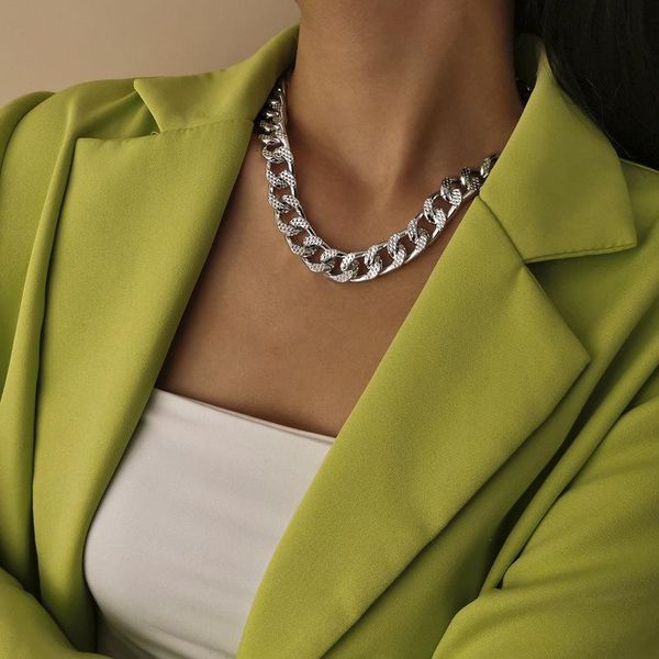 chokers timeonly hip hop choker necklaces gold color chunky cuban chain metal necklace for women ladies street style accessories, Golden;silver
chokers timeonly hip hop choker necklaces gold color chunky cuban chain metal necklace for women ladies street style accessories, Golden;silver