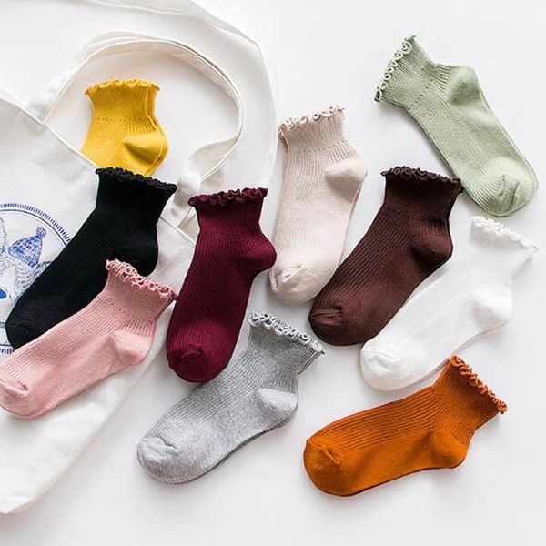 soild cotton lace ruffles women socks lovely frilly edge girls harajuku socks spring female summer autumn korean style1, Black;white
soild cotton lace ruffles women socks lovely frilly edge girls harajuku socks spring female summer autumn korean style1, Black;white