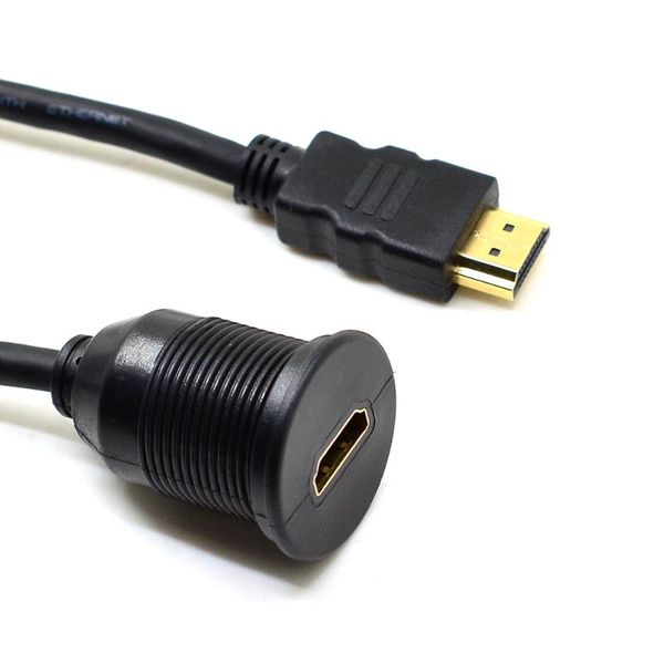 1 m hdmi male to female extension cable car dashboard motocycle flush mount with mounting panel wholesale
1 m hdmi male to female extension cable car dashboard motocycle flush mount with mounting panel wholesale