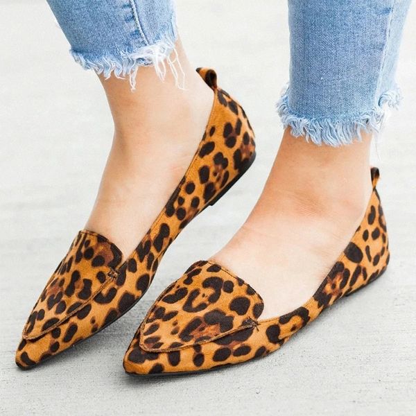 women leopard pointed toe flat spring loafers ladies snake zebra slip on fashion shoes female casual plus size comfort #2g8l
women leopard pointed toe flat spring loafers ladies snake zebra slip on fashion shoes female casual plus size comfort #2g8l