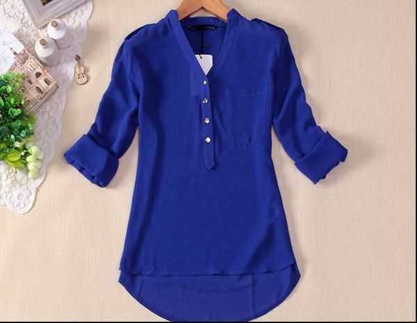 black,white,blue women chiffon shirt 2021 spring summer womens long sleeve casual chiffon shirt v neck blouse pockets plus size
black,white,blue women chiffon shirt 2021 spring summer womens long sleeve casual chiffon shirt v neck blouse pockets plus size