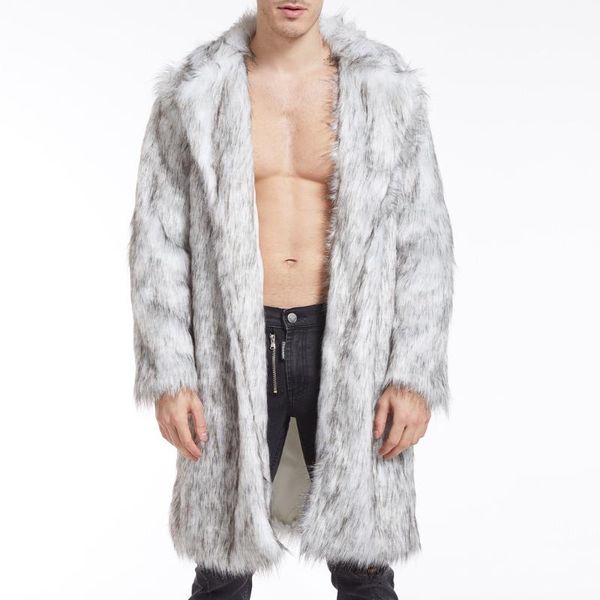 men's trench coats 2021 winter faux -fur coat casual plus size thick warm fur jacket turn-down collar long jackets, Tan;black
men's trench coats 2021 winter faux -fur coat casual plus size thick warm fur jacket turn-down collar long jackets, Tan;black
