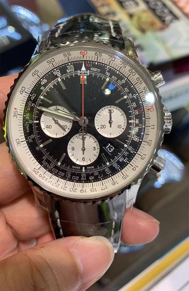 navitimer mens luxury watch 43mm genuine leather strap men designer luxury automatic movement mechnical all dial work wris rwqx#, Slivery;brown
navitimer mens luxury watch 43mm genuine leather strap men designer luxury automatic movement mechnical all dial work wris rwqx#, Slivery;brown