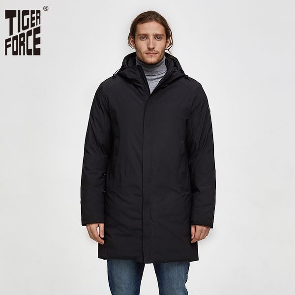tiger force men autumn winter jacket thicken warm long male parka men's padded jacket business casual overcoat hooded outwear 201114, Black
tiger force men autumn winter jacket thicken warm long male parka men's padded jacket business casual overcoat hooded outwear 201114, Black