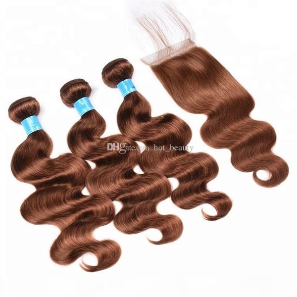 honey brown bundles with closure color #4 chestnut brown brazilian body wave virgin hair weaves with lace closure medium brown human hair, Black
honey brown bundles with closure color #4 chestnut brown brazilian body wave virgin hair weaves with lace closure medium brown human hair, Black