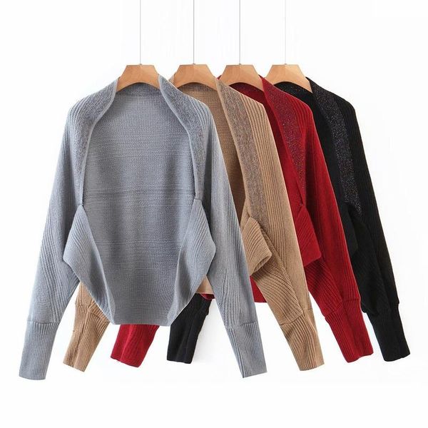 women's knits & tees autumn knitting bat sleeve with womens sweaters cardigans 2021 women clothing casual sweater, White
women's knits & tees autumn knitting bat sleeve with womens sweaters cardigans 2021 women clothing casual sweater, White