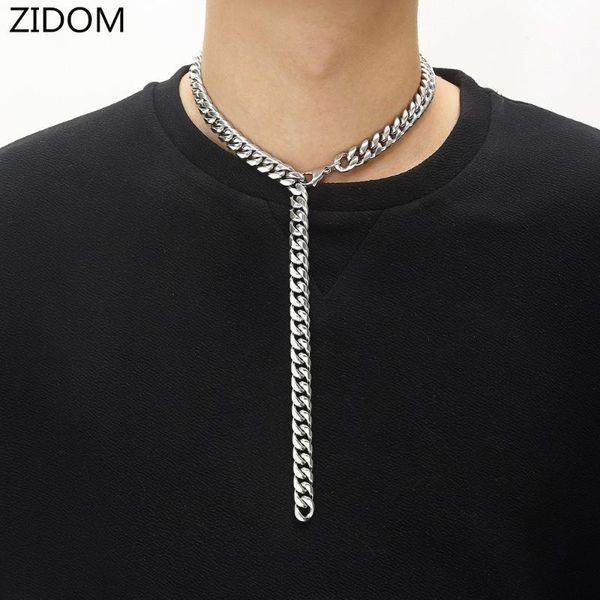 men hip hop chains necklaces stainless steel male fashion xxxtentacion style miami cuban chain necklace hiphop jewelry gift, Silver
men hip hop chains necklaces stainless steel male fashion xxxtentacion style miami cuban chain necklace hiphop jewelry gift, Silver