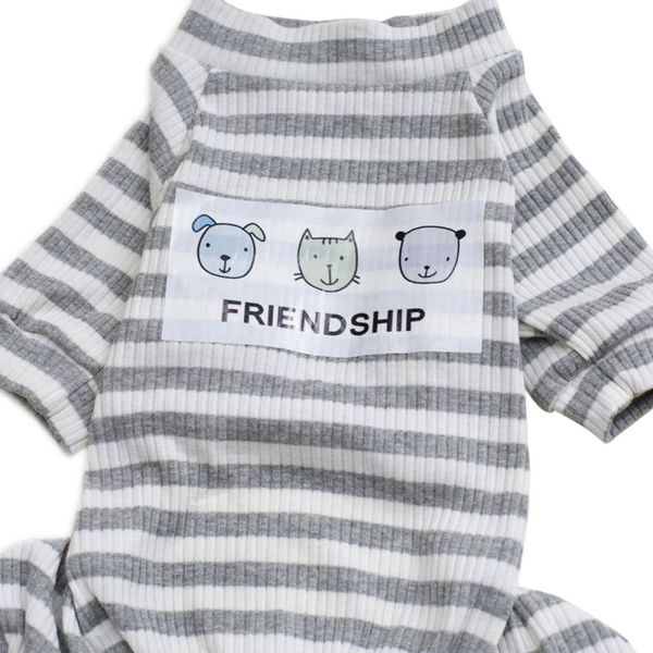 stripes dog jumpsuit pajamas dog coats dog clothes pet apparel gray pink s-xxl new
stripes dog jumpsuit pajamas dog coats dog clothes pet apparel gray pink s-xxl new