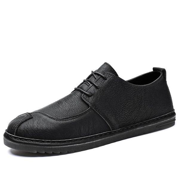 2020spring autumn new fashion men lace-up leather casual shoes trend shoe cool loafers flats designer shoes men high quality, Black
2020spring autumn new fashion men lace-up leather casual shoes trend shoe cool loafers flats designer shoes men high quality, Black