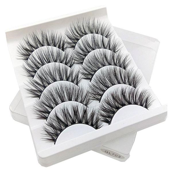 2021 new 5 pairs 3d natural long fake eye lashes thick makeup false eyelashes
2021 new 5 pairs 3d natural long fake eye lashes thick makeup false eyelashes