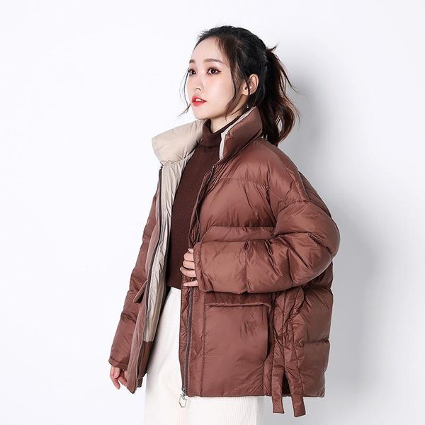 women's down & parkas fashion padded jacket autumn and winter short bread trend women coat ladies coats, Black
women's down & parkas fashion padded jacket autumn and winter short bread trend women coat ladies coats, Black
