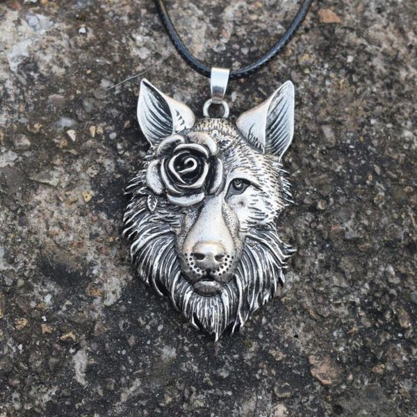 chains sanlan 12pcs beautiful wild wolf with rose mens pendant necklace christmas gift, Silver
chains sanlan 12pcs beautiful wild wolf with rose mens pendant necklace christmas gift, Silver