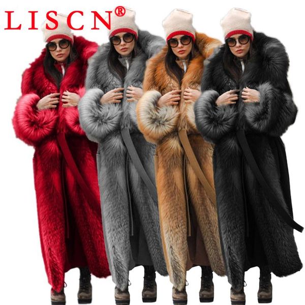 women's fur & faux woman winter coats and jackets coat big collar warm plus size high waist k5750, Black
women's fur & faux woman winter coats and jackets coat big collar warm plus size high waist k5750, Black