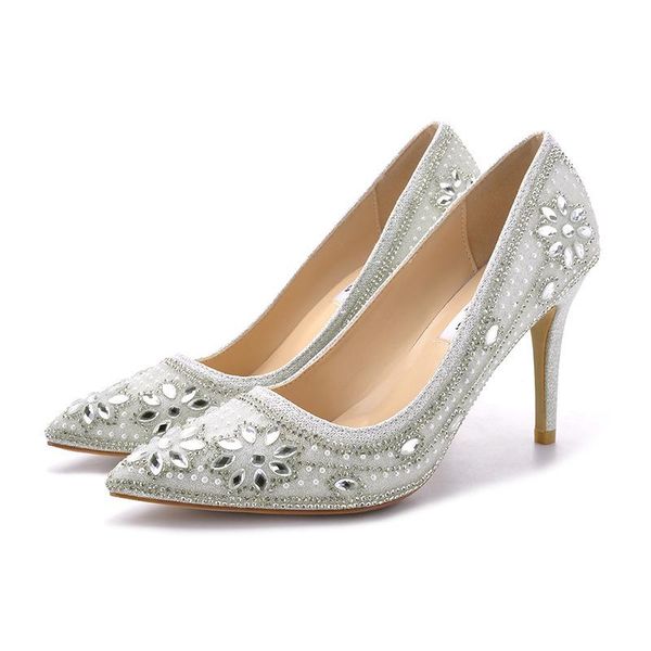 wedding women shoes pointed toe women pumps sequined cloth slip on 7cm 9cm thin high heels rhinestones bling shallow size 35-42, Black
wedding women shoes pointed toe women pumps sequined cloth slip on 7cm 9cm thin high heels rhinestones bling shallow size 35-42, Black