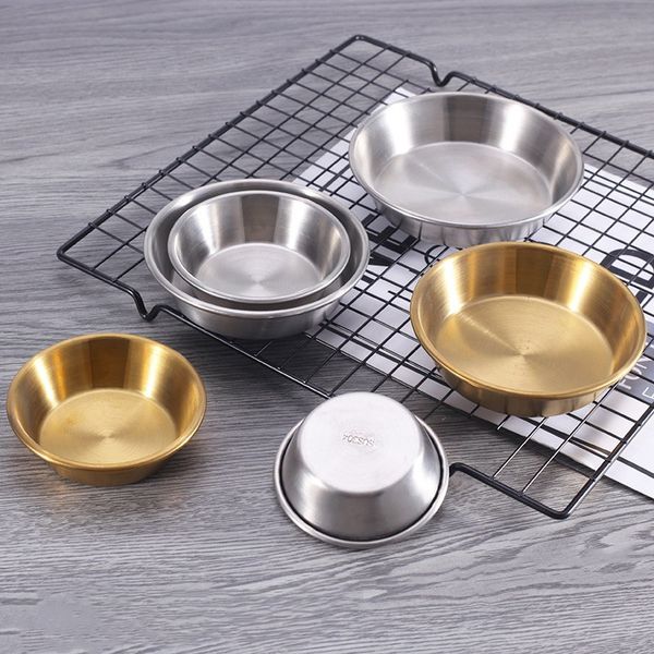 304 stainless steel plate dish dinnerware dish sauce dish tableware gold silver 4 sizes for choosing
304 stainless steel plate dish dinnerware dish sauce dish tableware gold silver 4 sizes for choosing