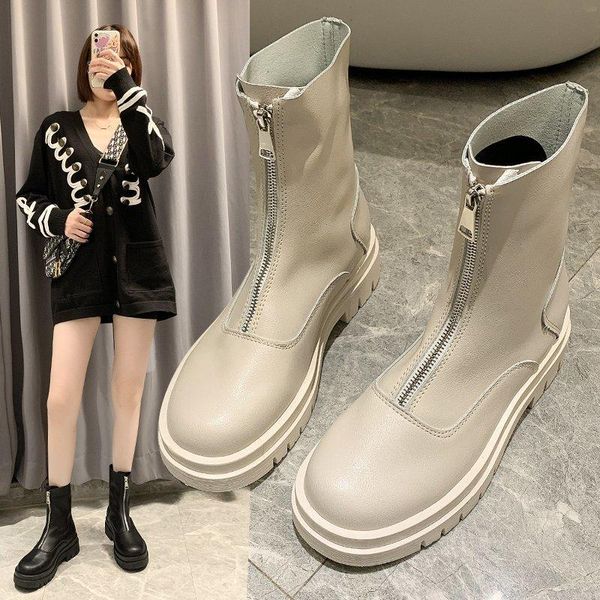 boots female british style autumn 2021 net red and winter single zipper thick bottom short tide, Black
boots female british style autumn 2021 net red and winter single zipper thick bottom short tide, Black