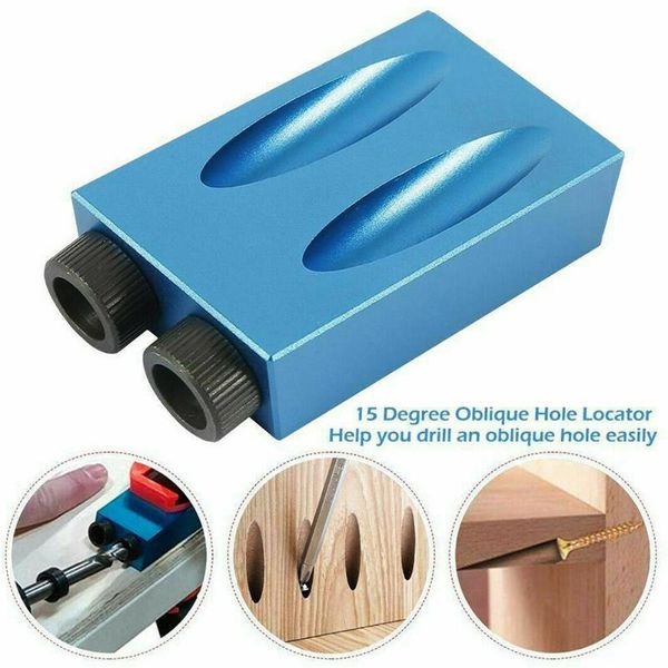 15pcs multifunction carpentry pocket hole jig kit angle locator home woodworking durable professional with clamp oblique drill
15pcs multifunction carpentry pocket hole jig kit angle locator home woodworking durable professional with clamp oblique drill