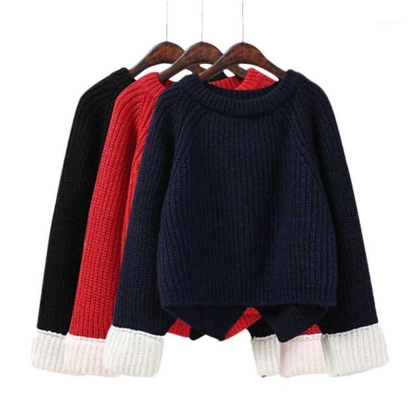 women's sweaters fashion 2021 sweater women spring autumn solid knitted pullover slim soft jumper female knit 1, White;black
women's sweaters fashion 2021 sweater women spring autumn solid knitted pullover slim soft jumper female knit 1, White;black