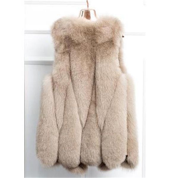 2020 autumn and winter new fashion fur faux fur vest jacket long section large size trend loose casual vest, Black
2020 autumn and winter new fashion fur faux fur vest jacket long section large size trend loose casual vest, Black
