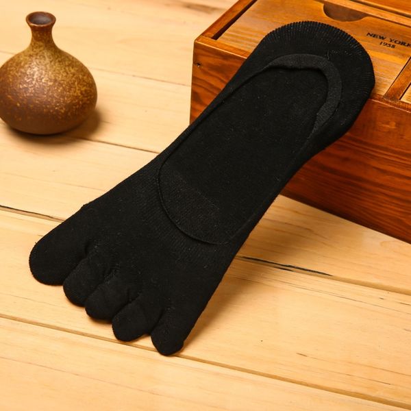 oicmz spring socksmen's summer tide silicone cotton and combed cotton socks leisure silicone absorption five finger socks m antiskid sh, Black
oicmz spring socksmen's summer tide silicone cotton and combed cotton socks leisure silicone absorption five finger socks m antiskid sh, Black