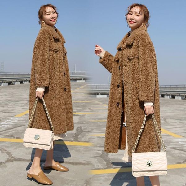 autum/winter women outerwear high imitation fur coats shearing fabric women overcoat x-long faux fur outerwear coats, Black
autum/winter women outerwear high imitation fur coats shearing fabric women overcoat x-long faux fur outerwear coats, Black