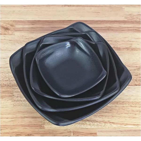 melamine dinnerware black frost square bowl japanese restaurant melamine dinner plate ktv snack bowl a5 jllare dh_garden
melamine dinnerware black frost square bowl japanese restaurant melamine dinner plate ktv snack bowl a5 jllare dh_garden
