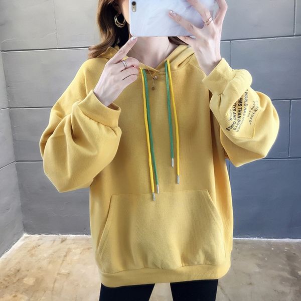 eg3su long autumn new loose slimming thin sweater large size fat mm hooded coat embroidered letter round neck coat 2020 sleeve sweater qlw4m, Black
eg3su long autumn new loose slimming thin sweater large size fat mm hooded coat embroidered letter round neck coat 2020 sleeve sweater qlw4m, Black