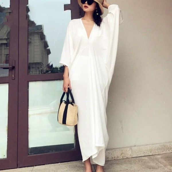 2020 new pattern new pattern v-neck three quarter batwing sleeve ankle-length fold ladies fashion oversize dress dresses s780, Black;gray
2020 new pattern new pattern v-neck three quarter batwing sleeve ankle-length fold ladies fashion oversize dress dresses s780, Black;gray